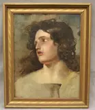 William Etty, Head of Saint John the Evangelist, Oil on canvas
