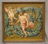 Continental School, Neptune, Oil on canvas