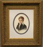 French School, The Handsome Boy, Watercolor