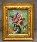 Emmanuel Pierre Charles, Summer Flowers, circa 1977, Oil on canvas