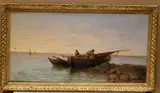 The Fishermen by Italian School, 1893, Oil on canvas, sold Oct 2024