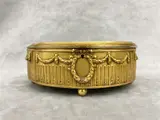 Eugène Laurent, Untitled, Bronze lozenge-shape hinged-top box