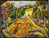 Lucien Durand, Le Midi (Midday), Oil on canvas