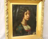 Carlo Dolci, Untitled, Allegory of Poetry, (for restoration). 18th century oil on canvas