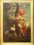 Nicolas Vleughels, Untitled, Thalia and Terpsichore, (for restoration). 18th / 19th century Oil on canvas artwork