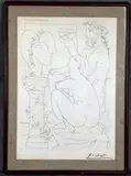 Pablo Picasso, The Muse and Her Minotaur, Lithograph on paper
