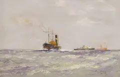 Victor William Ellis, Untitled, oil on canvas 50.5 x 76cm