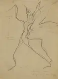 Arthur Lett-Haines, Untitled, pencil 36 x 26.5cm .