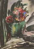 Paul Earee, Untitled, watercolour 54.5 x 38.5cm Frederick Percy Eary was born in 1888 in Sudbury