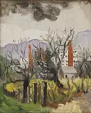 Lucy Harwood, Untitled, oil on canvas 63 x 51cm Provenance: With Louise Kosman. .
