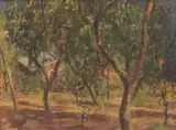 Leonard Greaves, Untitled, oil on canvas board 30.5 x 40.5cm