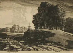 F. L. Griggs, Untitled, further signed 'F L Griggs' in pencil l.r. image 17.3 x 23.5cm