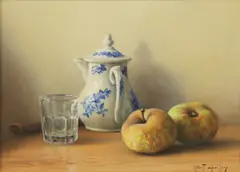 Robert Chailloux, Untitled, oil on canvas 26 x 34cm .