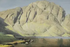 Untitled by William Heaton Cooper, watercolour 38 x 55.5cm ., sold Apr 2022