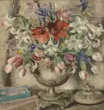 Cathleen Sabine Mann, Untitled, oil on canvas 77 x 63cm .