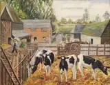 Karl Hagedorn, Untitled, oil on canvas 60 x 76cm .