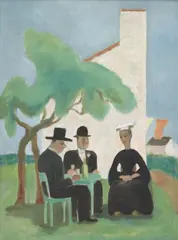 Annie Fish, Untitled, oil on canvas board 34.5 x 25.cm Exhibited: Penrith Society of Arts in Cornwall