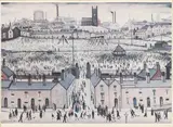 L. S. Lowry, Untitled, Laurence Stephen Lowry RA (1887-1976) ‘Britain at Play’ offset lithograph