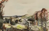 Rowland Suddaby, Untitled, watercolour and gouache 38 x 56cm Provenance: With Austin/Desmond Fine Art