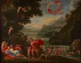 Francesco Albani, Venus and Adonis, oil on canvas
