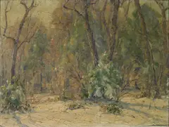 Frank Swift Chase, Wooded landscape