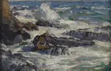 George Gardner Symons, Rocky coastal Scene