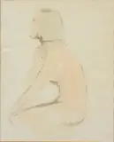 Wine, Portrait of a nude woman