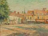 Alphonse Roubichou, Impasse du Maine, Paris, oil on canvas