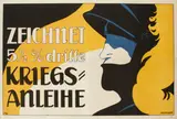 Heinrich Lefler, Zeichnet, 1915, Lithographic poster in colors on wove paper backed with linen