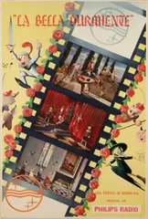 Le Bella Durmiente by Wine, c. 1959, Lithographic poster in colors backed with linen, sold Oct 2011