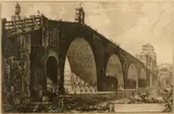 Giovanni Battista Piranesi, Veduta del Ponte Molle sul Tevere due miglia lontan da Roma, Vedute di Roma (WE. 137; H. 64; F. 767)