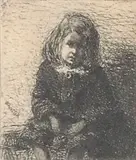 James Abbott McNeill Whistler, Little Arthur, from Twelve Etchings from Nature (K. 9)