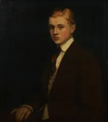 Maximilian Rasko, A portrait of a gentleman, thought to be Eugene Saber, oil on canvas