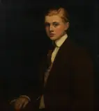 Maximilian Rasko, A portrait of a gentleman, thought to be Eugene Saber, oil on canvas