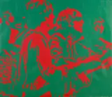 Robert Stanley, 4 Beatles, 1966, silkscreen on canvas