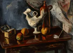 Leo Kahn, Still life, oil on canvas