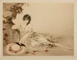Louis Icart, At the Urn (H., C. & I. 170)