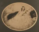 Louis Icart, Black Fan (H., C. & I. 406)