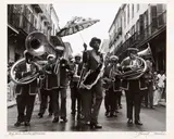Johnny Donnels, Photographs from the French Quarter, New Orleans, c. 1970, Six gelatin silver prints, each signed and titled in ink on the mount, in good condition, not framed. (6)