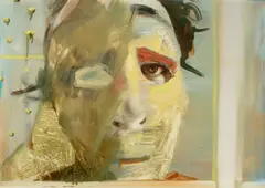 Holly Roberts, Bob with Mask, c. 1982