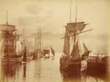 Francis Meadow Sutcliffe, The Dock End, Whitby (from the Railway Station), 1880s