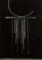 Zeke Berman, Untitled (Abstraction), 1985, Large-format gelatin silver print, flush-mounted to thick board and affixed to overmat