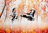 Steve Erle, Shaolin Temple Monks, Deng Feng, China, 2010, Digital c-print