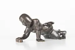 Jan Lauda, Charwoman, 1923, Bronze