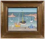 Jan Zrzavý, Boats in Port