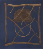 Tomáš Císařovský, One of the Twelve Heads, 1987, Acrylic on canvas