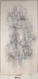 Kristina Vašíčková, Creatures of Inner Layers, 2018, Charcoal, ink, wax pastels, canvas