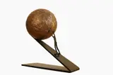 Petr Holeček, Journey, Patinated bronze