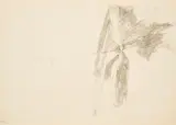 Joseph Beuys, Aus: Zeichnungen zu Leonardo "Codices Madrid", 1975, Granolithografie auf leichtem Karton mit Mittelfalz