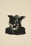 Käthe Kollwitz, Hunger, 1922, Holzschnitt auf Bütten
